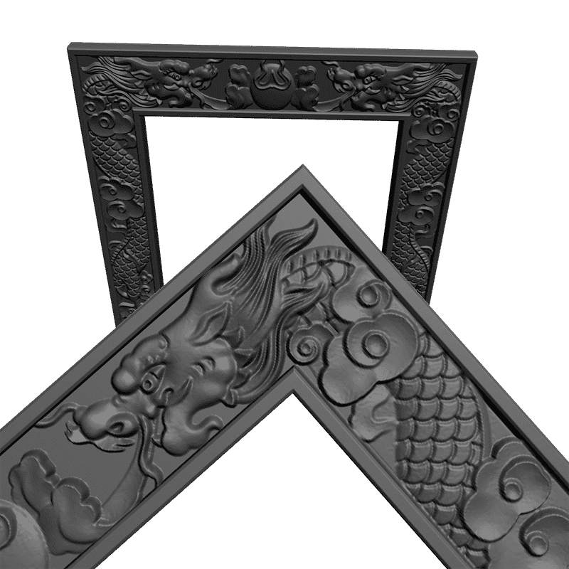 картинка Рама резная D14-221 3D-STL.COM