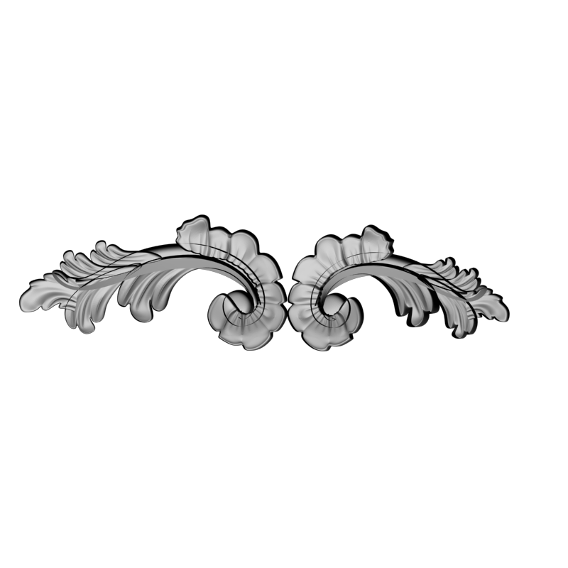 картинка Элемент декора D10-457 3D-STL.COM