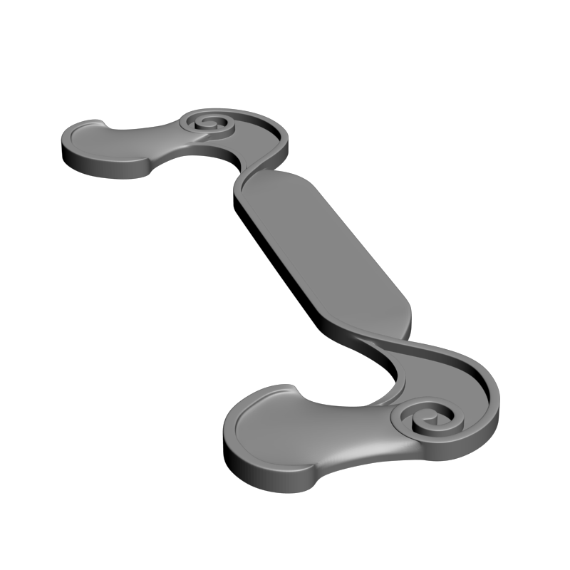 картинка Резная накладка Лента D10-334 3D-STL.COM
