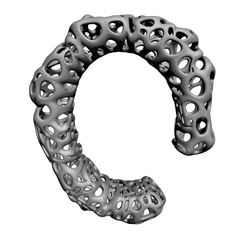 картинка Браслет эскалации - Вороной RY1-026 3D-STL.COM