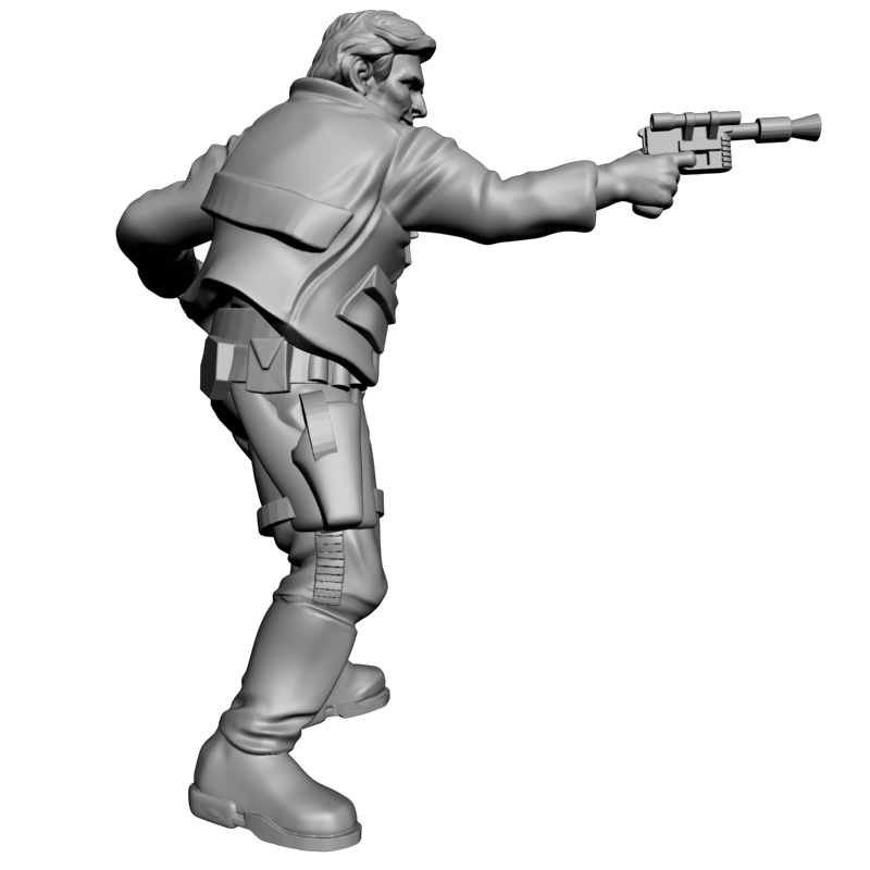 картинка Хан Соло L3-391 3D-STL.COM