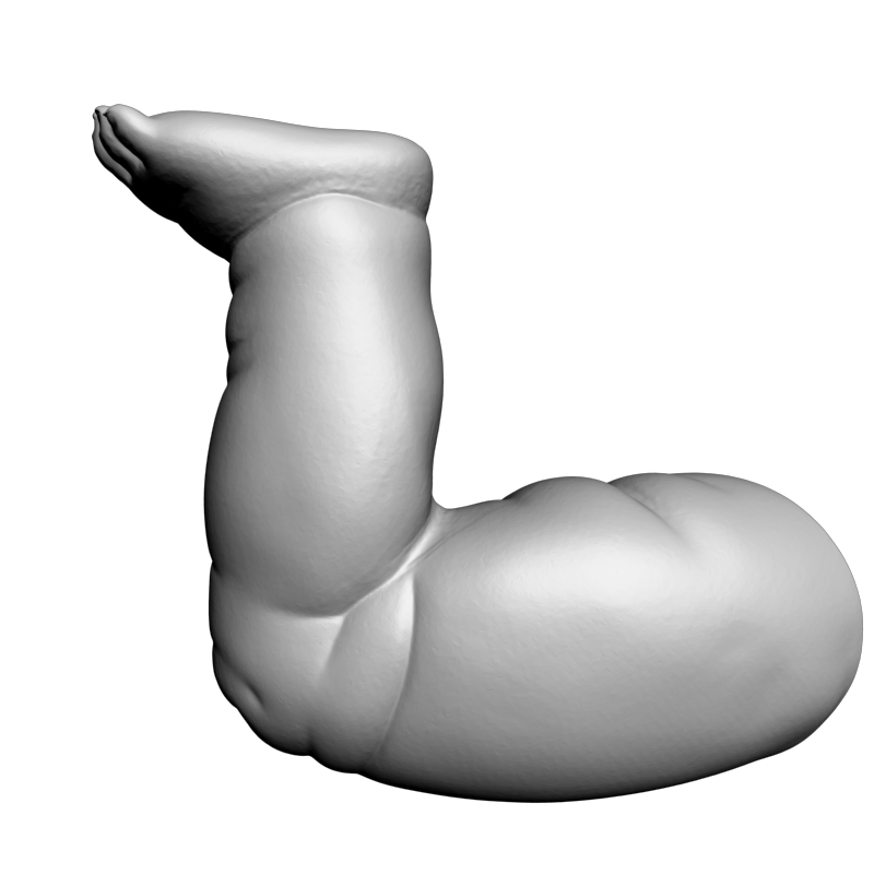 картинка Пупсик Нога PI1-365 3D-STL.COM