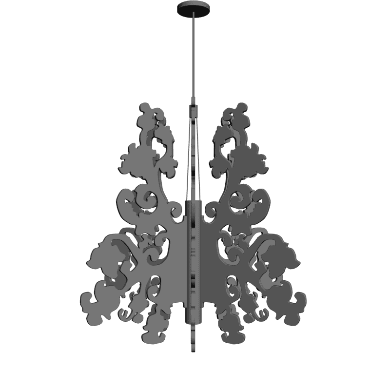картинка Люстра H6-032 3D-STL.COM