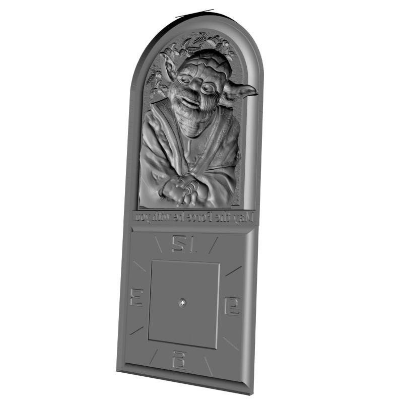 картинка Часы JODA P3-128 3D-STL.COM