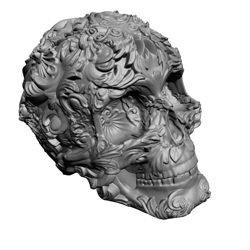 картинка Череп L5-031 3D-STL.COM