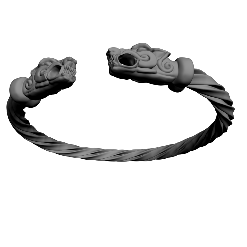 картинка Браслет Викинг RY1-022 3D-STL.COM