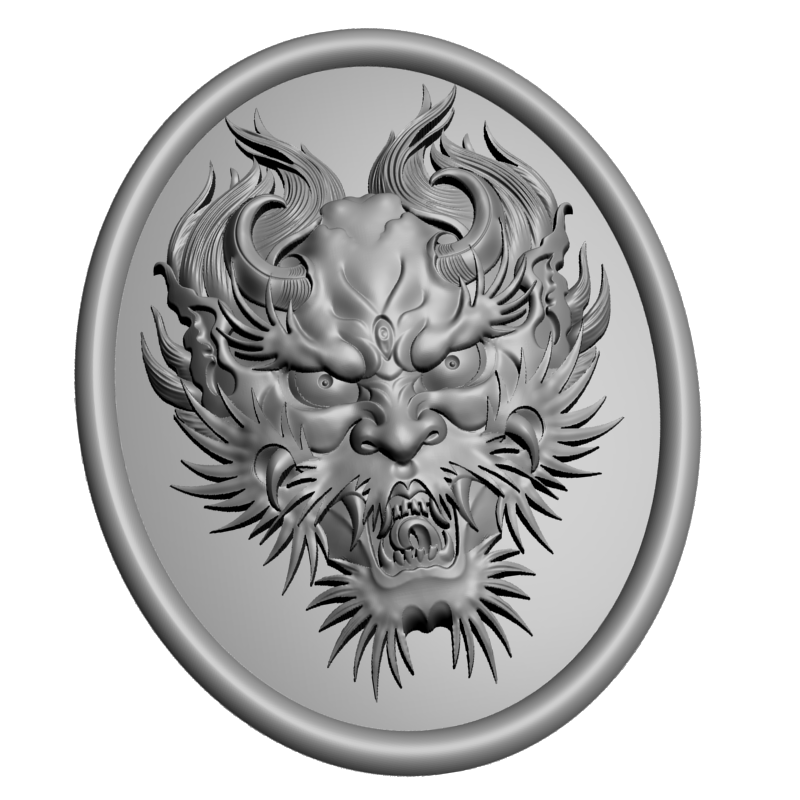 картинка Демон V9-096 3D-STL.COM