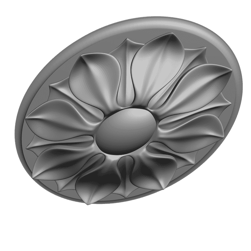 картинка Розетка резная D16-111 3D-STL.COM