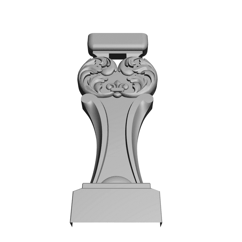 картинка Ножка M6-008 3D-STL.COM