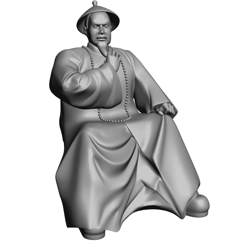 картинка Династия Цин L3-195 3D-STL.COM
