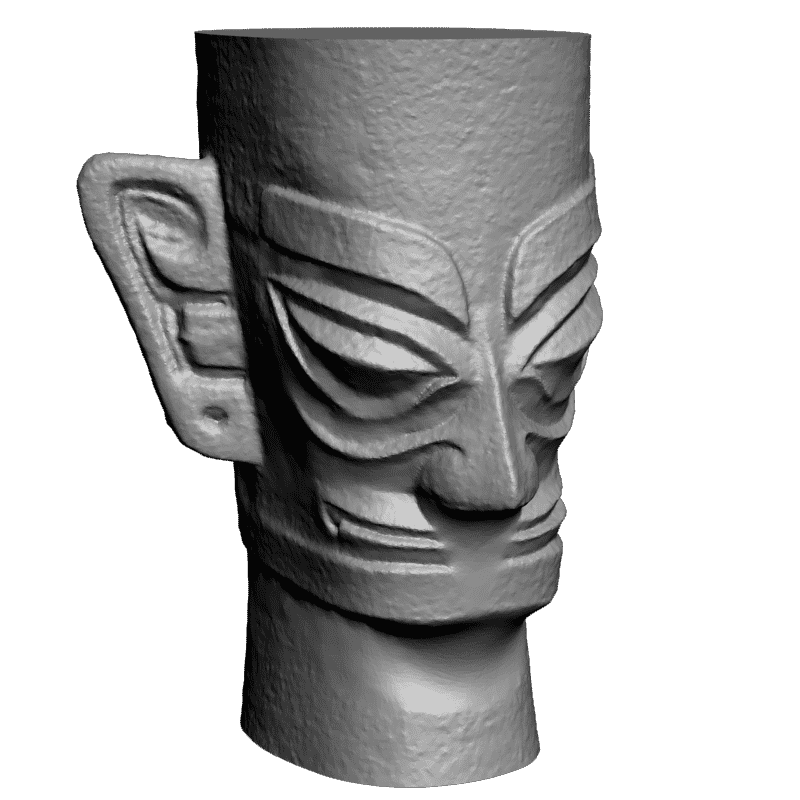 картинка Голова инопланетянина L5-048 3D-STL.COM