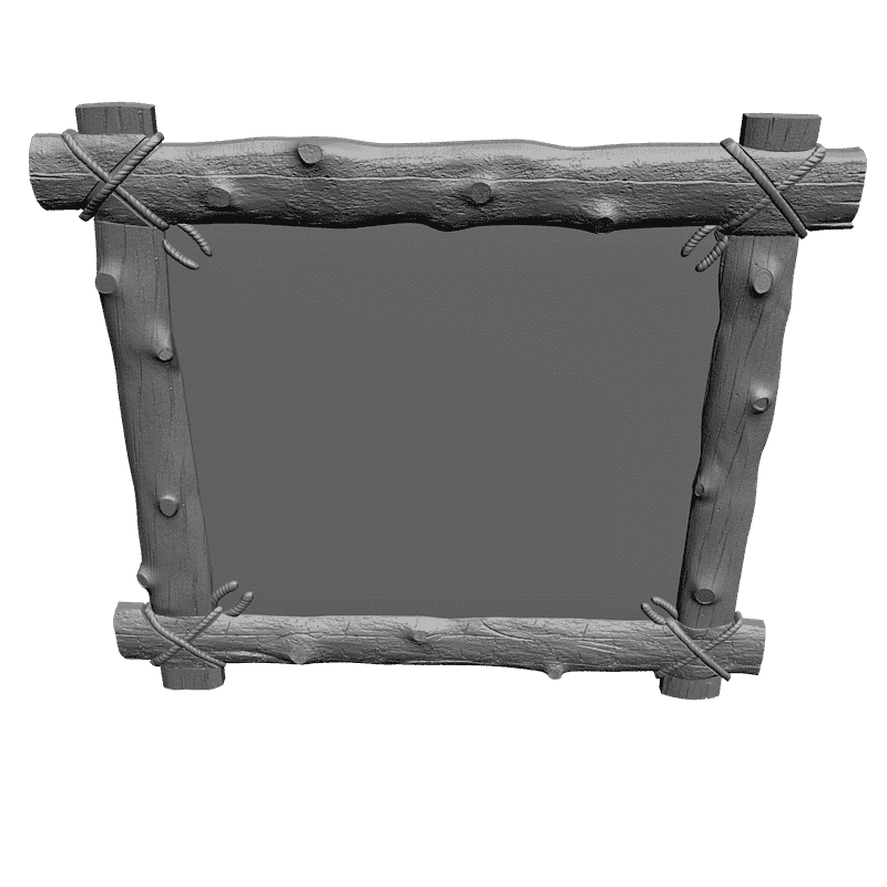 картинка Рамка резная D14-161 3D-STL.COM