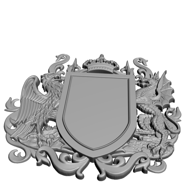 картинка Герб RG1-083 3D-STL.COM
