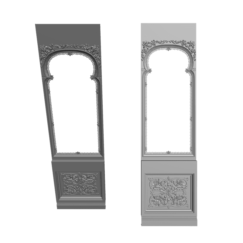 картинка Набор. 24 Детали иконостаса V2-013 3D-STL.COM