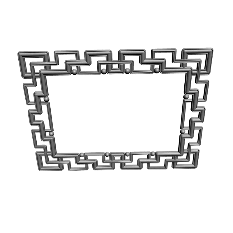 картинка Рама резная D14-082 3D-STL.COM