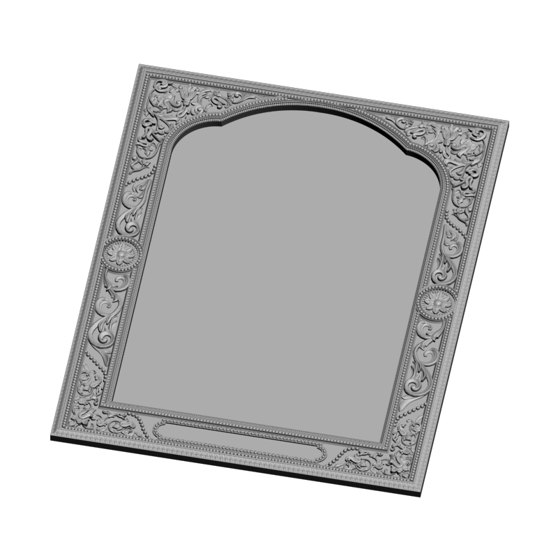 картинка Рама резная D14-569 3D-STL.COM