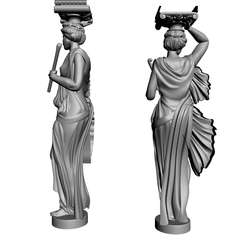 картинка Девушка L3-012 3D-STL.COM