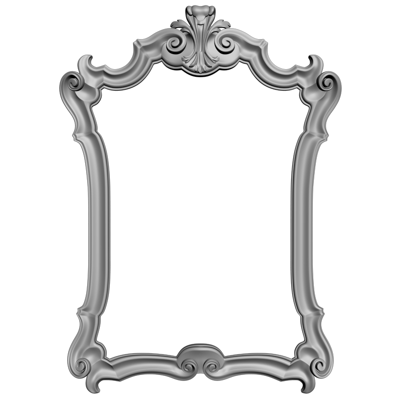 картинка Рамка резная D14-618 3D-STL.COM