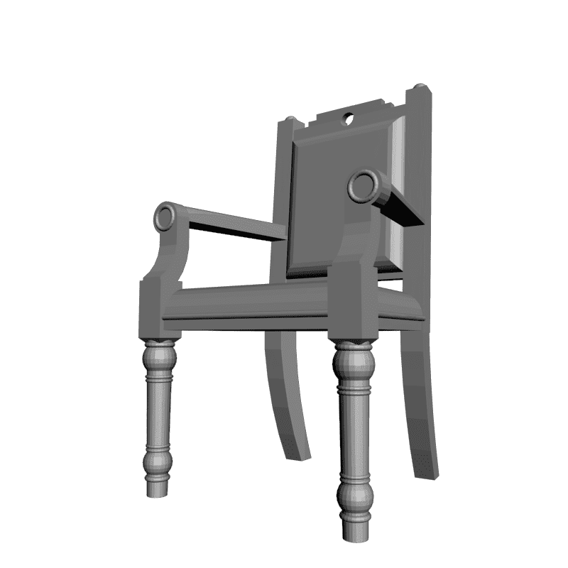 картинка Стул M9-035 3D-STL.COM