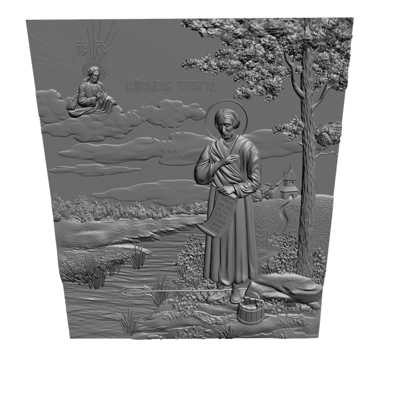 картинка Ст. праведный Симион V3-185 3D-STL.COM