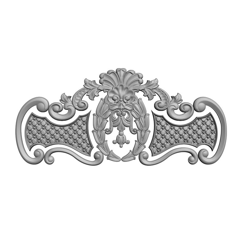 картинка Накладка декоративная рамная D10-415 3D-STL.COM