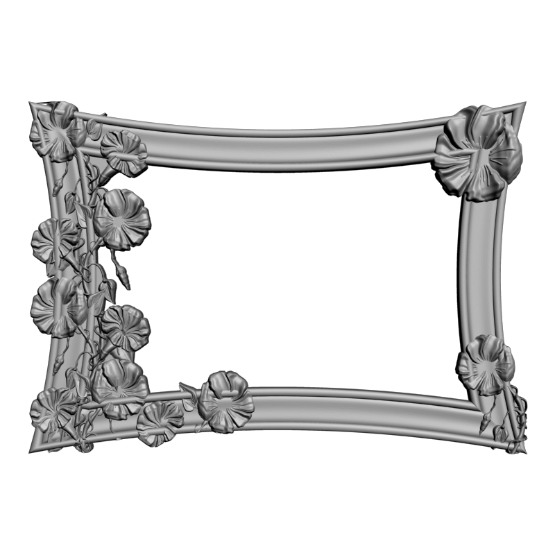 картинка Рама резная D14-425 3D-STL.COM