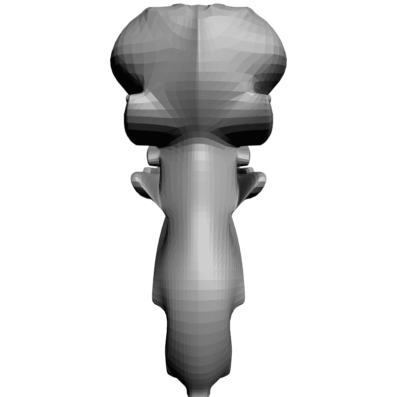 картинка Ножка резная M6-034 3D-STL.COM