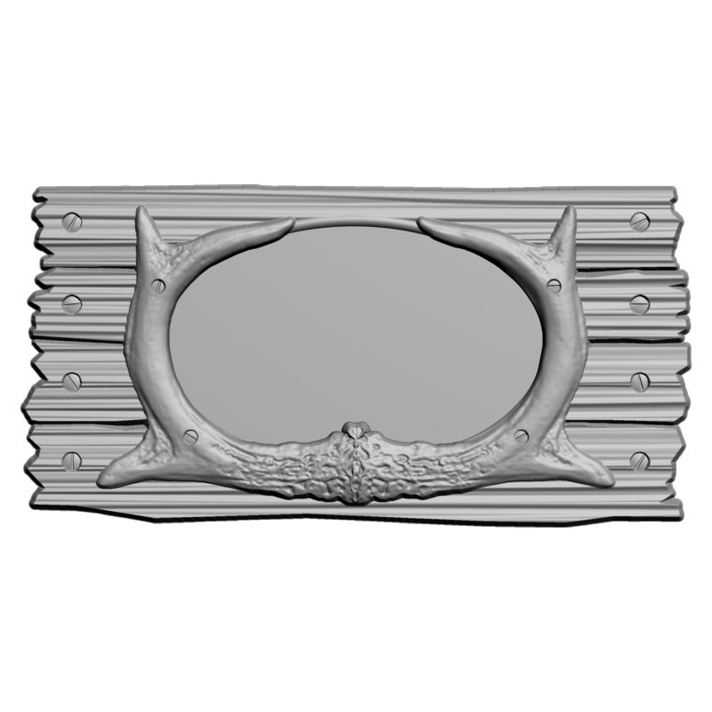 картинка Рама резная D14-534 3D-STL.COM