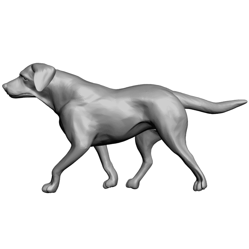 картинка Собака F1-190 3D-STL.COM