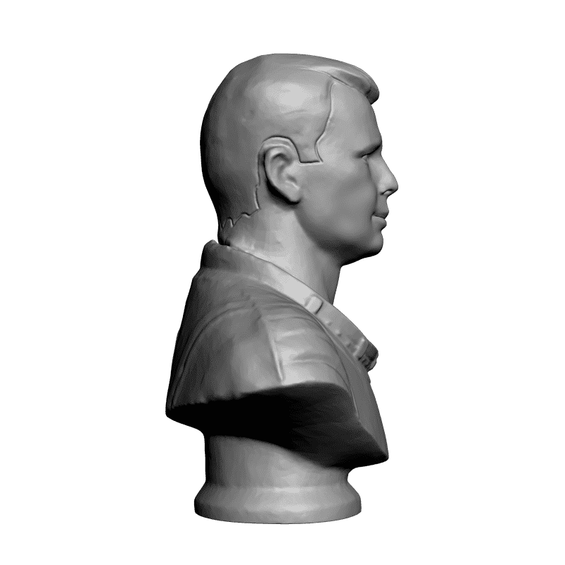 картинка Юрий Гагарин L2-032 3D-STL.COM