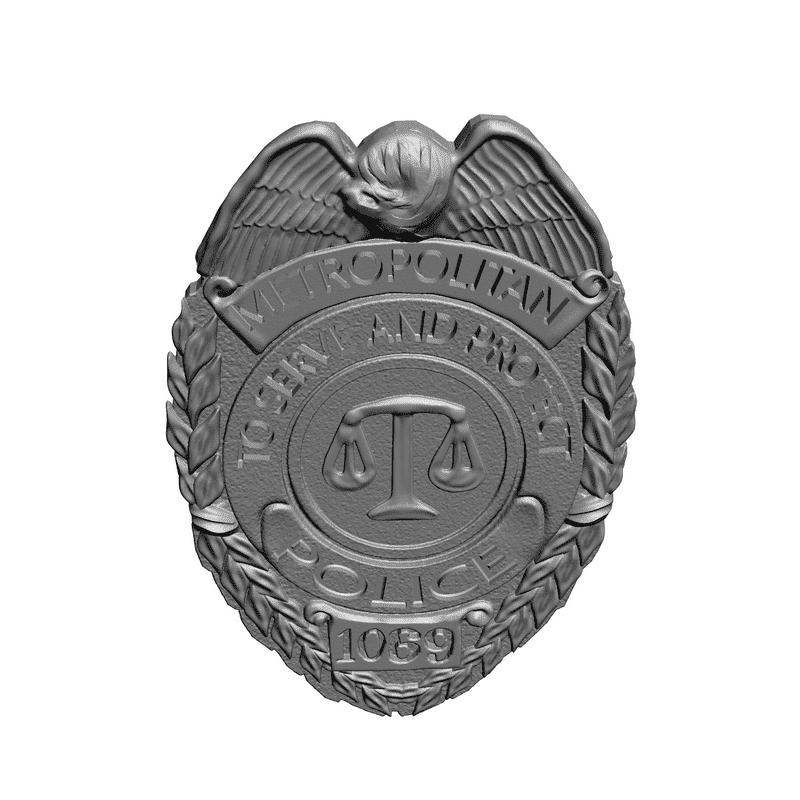 картинка Metropolitan Police RG3-004 3D-STL.COM