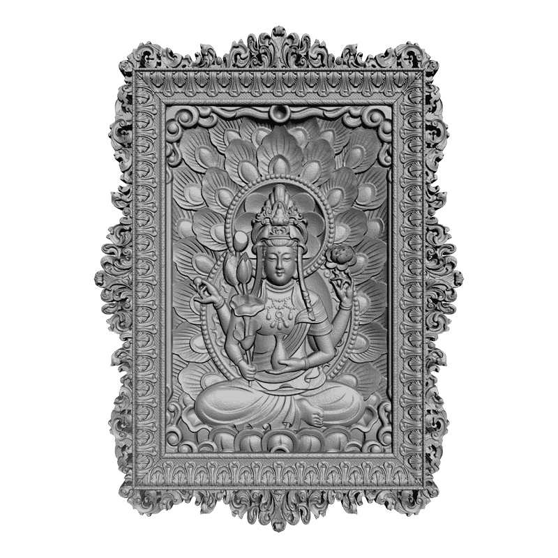 картинка Многорукий бог Шива V9-022 3D-STL.COM