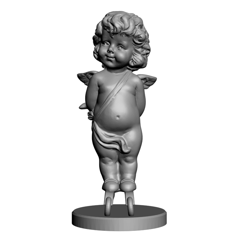 картинка Ангел маленький  V1-054 3D-STL.COM