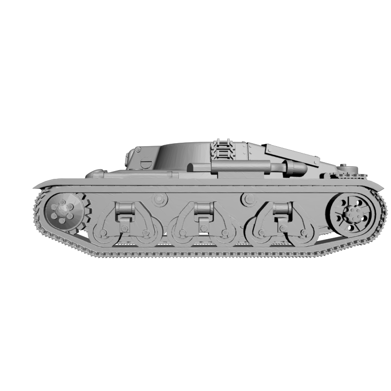 картинка Корпус танка RO1-008 3D-STL.COM