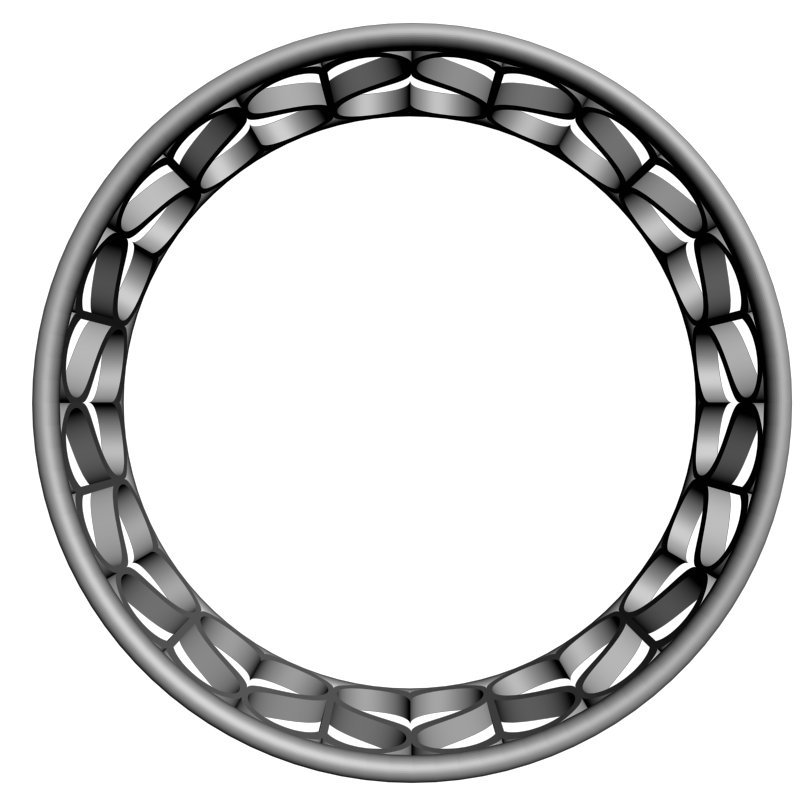 картинка Сердечный Браслет RY1-025 3D-STL.COM