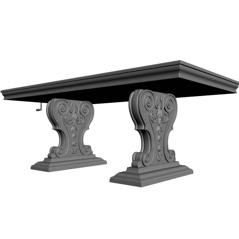 картинка Прямоугольный стол M8-050 3D-STL.COM