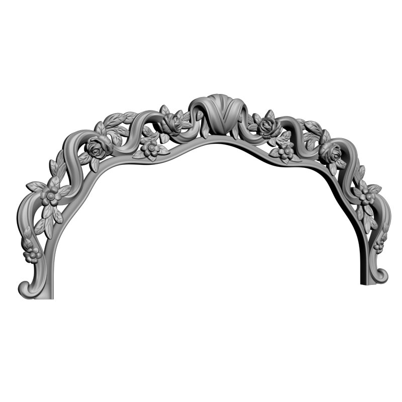 картинка Спинка кровати M4-195 3D-STL.COM