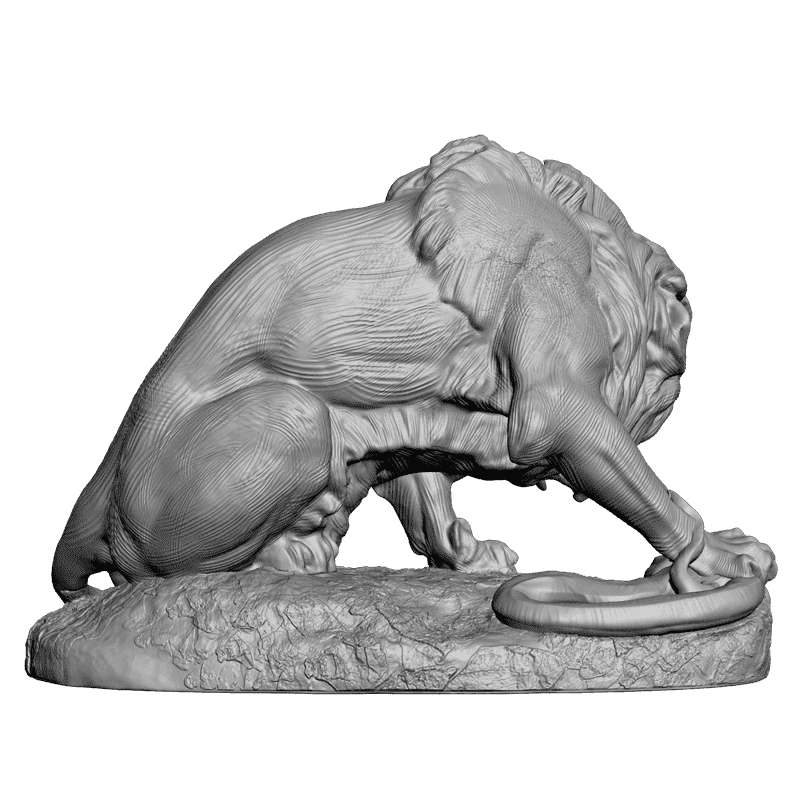картинка Волк F1-110 3D-STL.COM