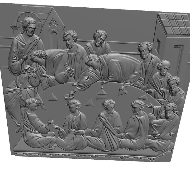 картинка Тайная Вечеря (Артлайн) V3-023 3D-STL.COM