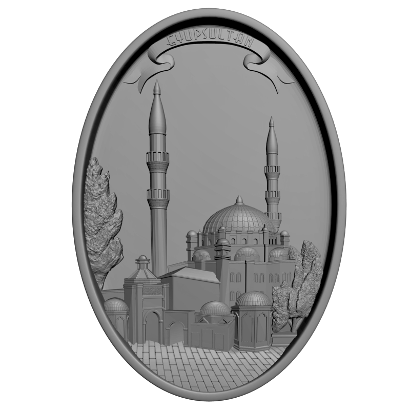 картинка Айа-София D12-741 3D-STL.COM