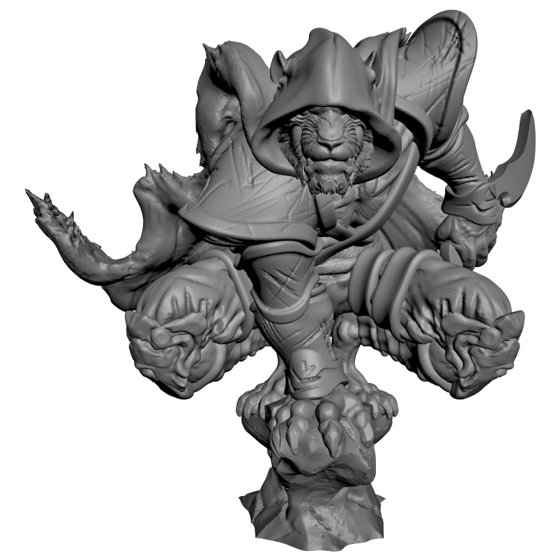 картинка Tabaxi Нищеброд PI1-456 3D-STL.COM