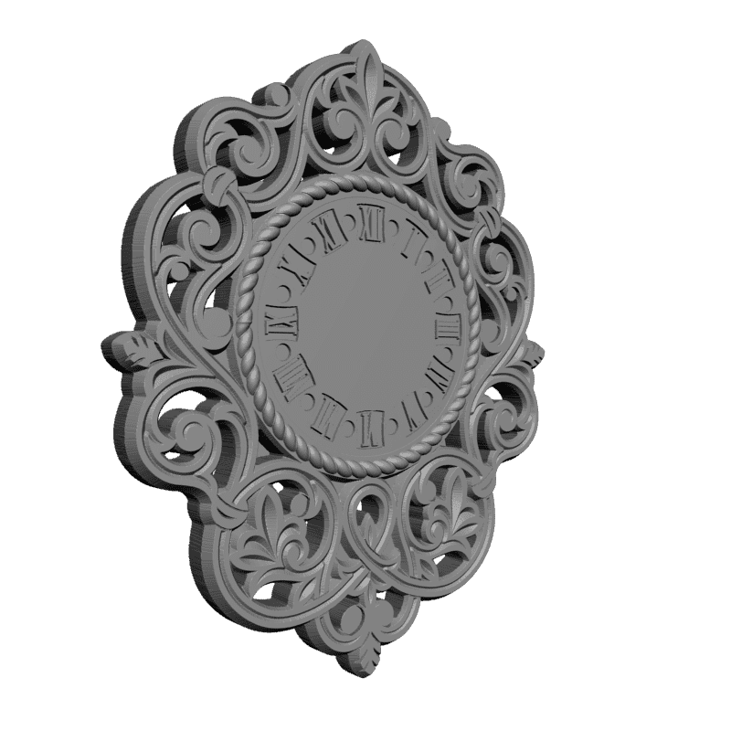 картинка Настенные часы P3-060 3D-STL.COM