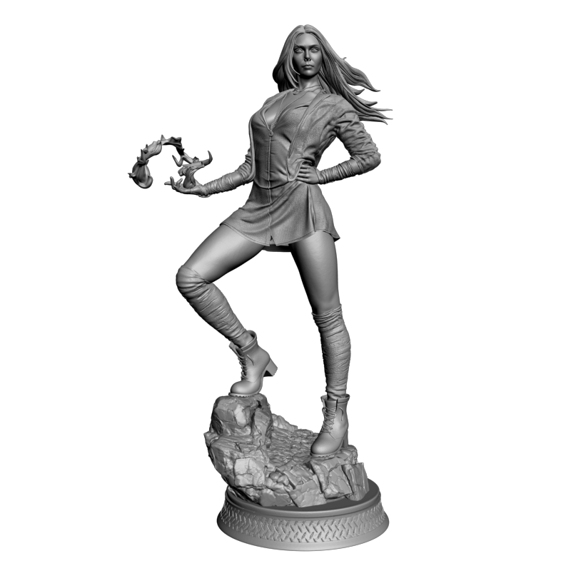картинка Ванда Максимофф L3-403 3D-STL.COM