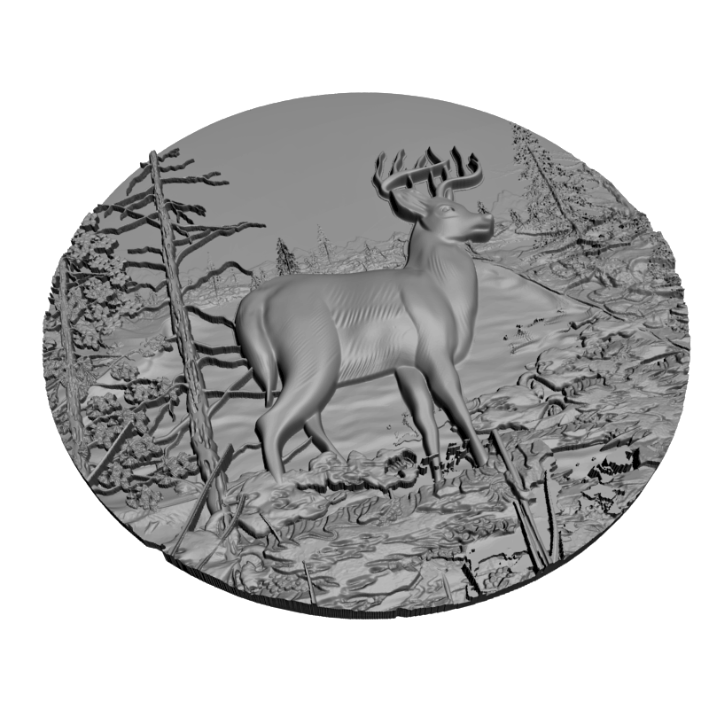 картинка Олень F1-259 3D-STL.COM