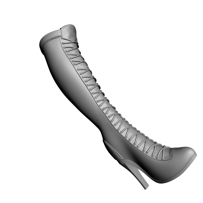 картинка Сапог правый P4-555 3D-STL.COM