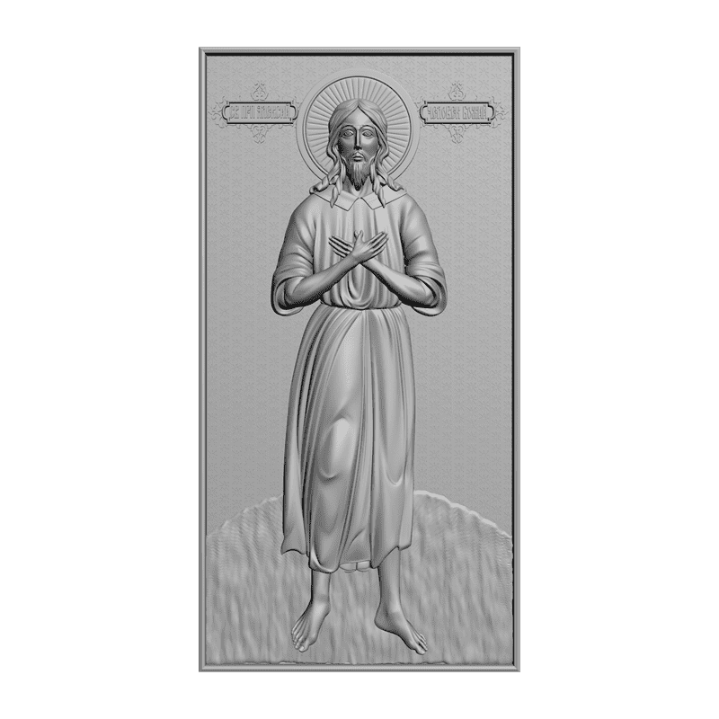картинка Святой Преподобный Алексий V3-065 3D-STL.COM