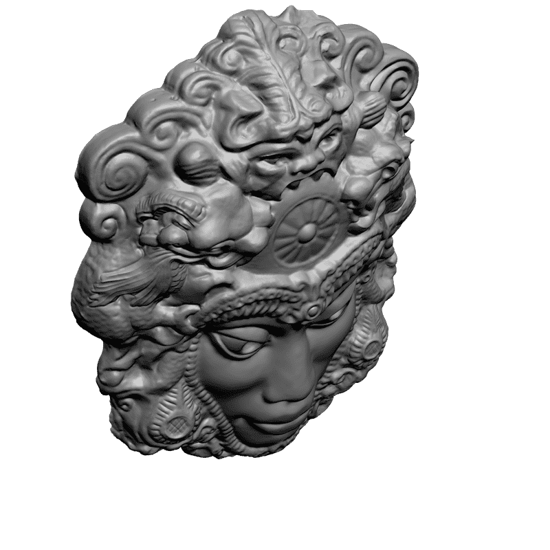 картинка Маска P4-188 3D-STL.COM
