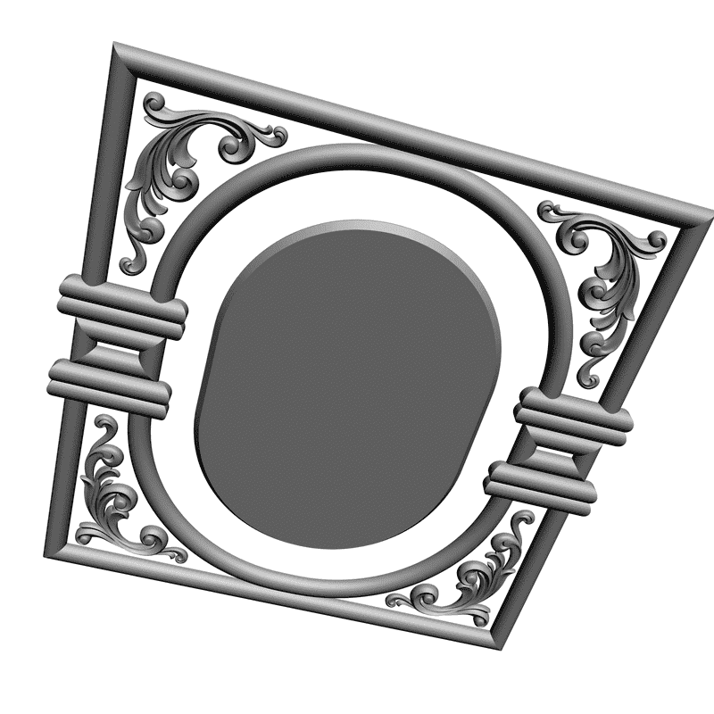 картинка Дверь резная H3-008 3D-STL.COM