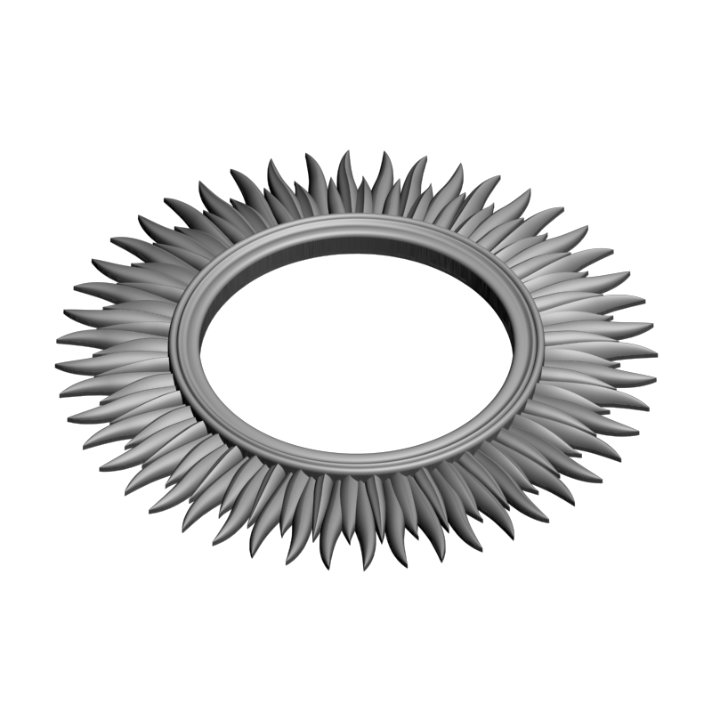 картинка Рама резная D14-547 3D-STL.COM