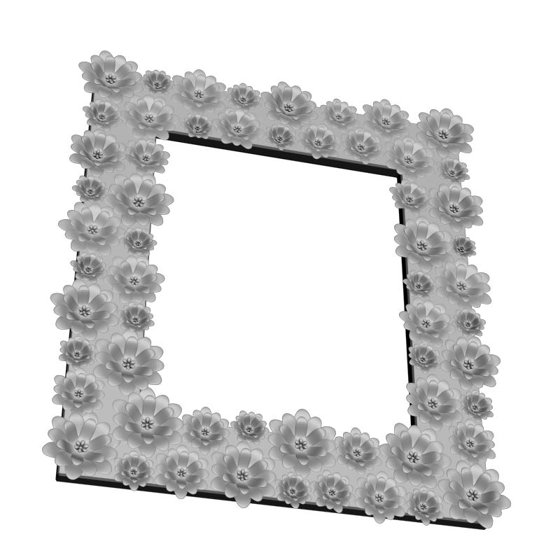 картинка Рамка резная D14-612 3D-STL.COM